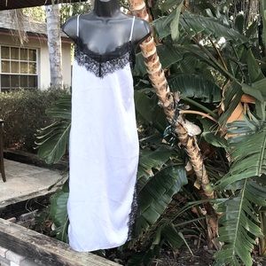 H&M Coachella lace trim slip or slip dress